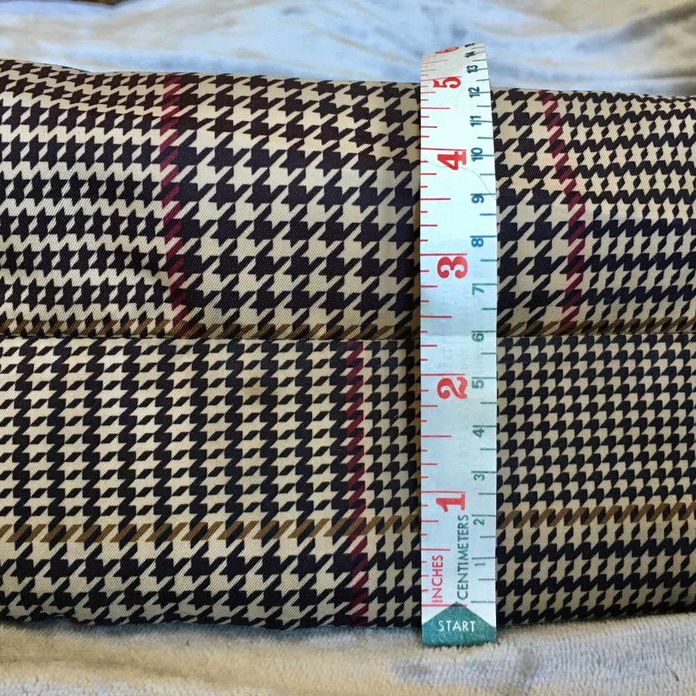 Ralph Lauren Plaid houndstooth shoulder bag - lightweight travel friendly fall - Picture 4 of 9